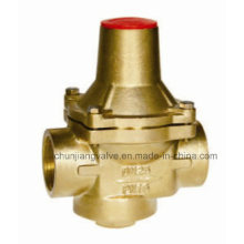 Brass Adjustable Pressure Reducing Valve Pn16 for Water (Y718)